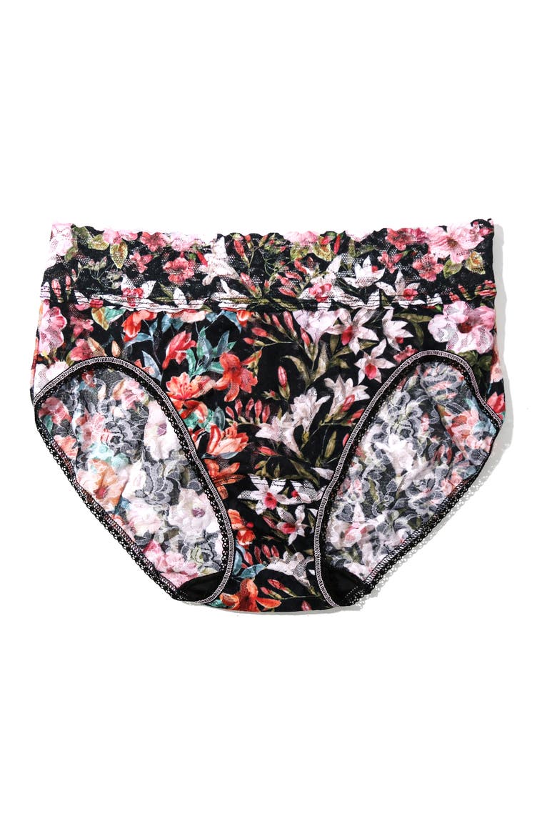 Print Signature Lace French Briefs, Main, color, THUMBELINA PRINT