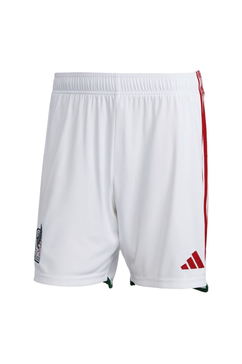 Men's adidas White Mexico National Team AEROREADY Replica Shorts, Alternate, color, White