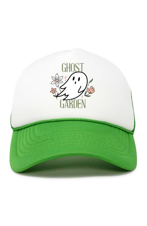 Ghost Garden Snapback Trucker Hat