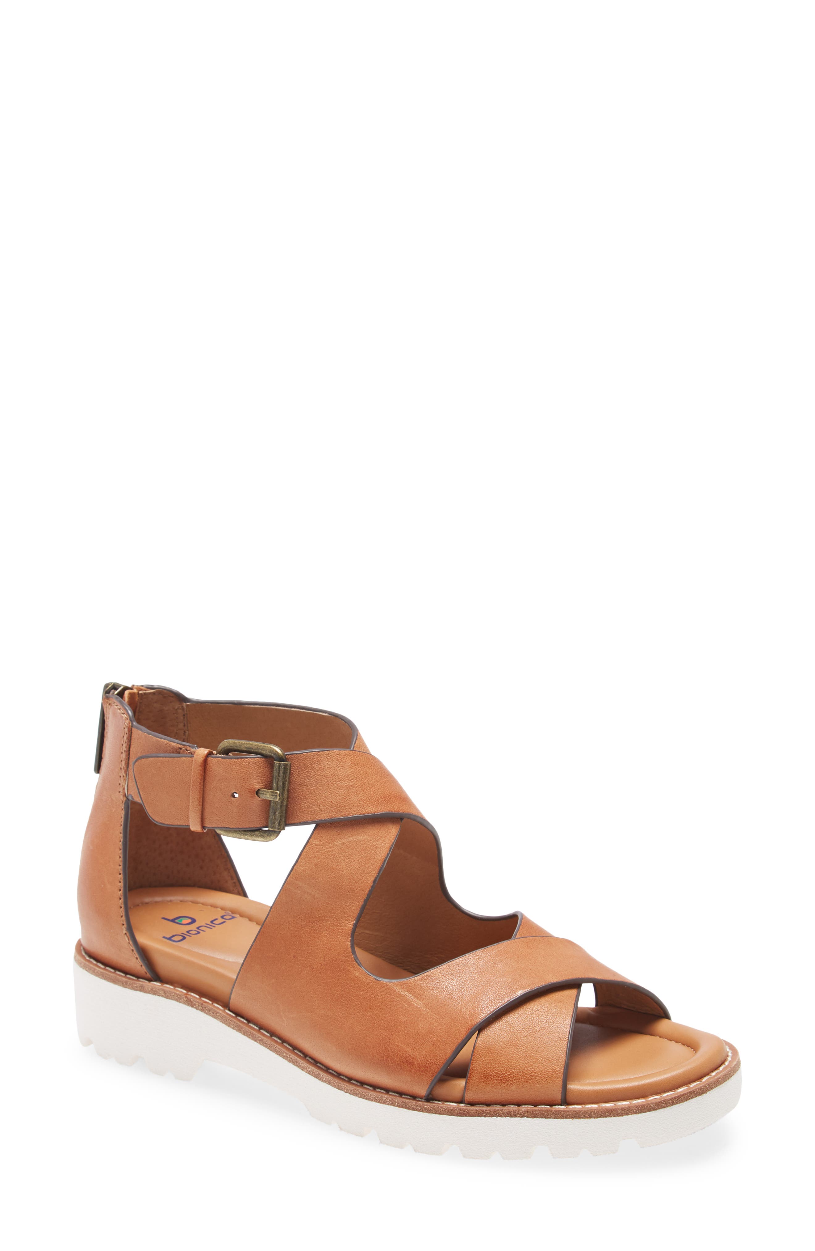 Dania Sandal, Main, color, LUGGAGE LEATHER