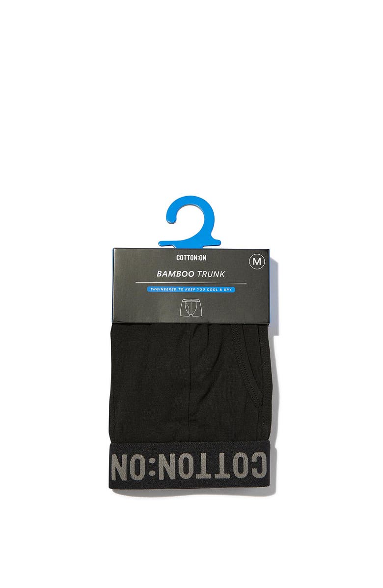 Cotton On Men's Mens Trunk, Alternate, color, Black