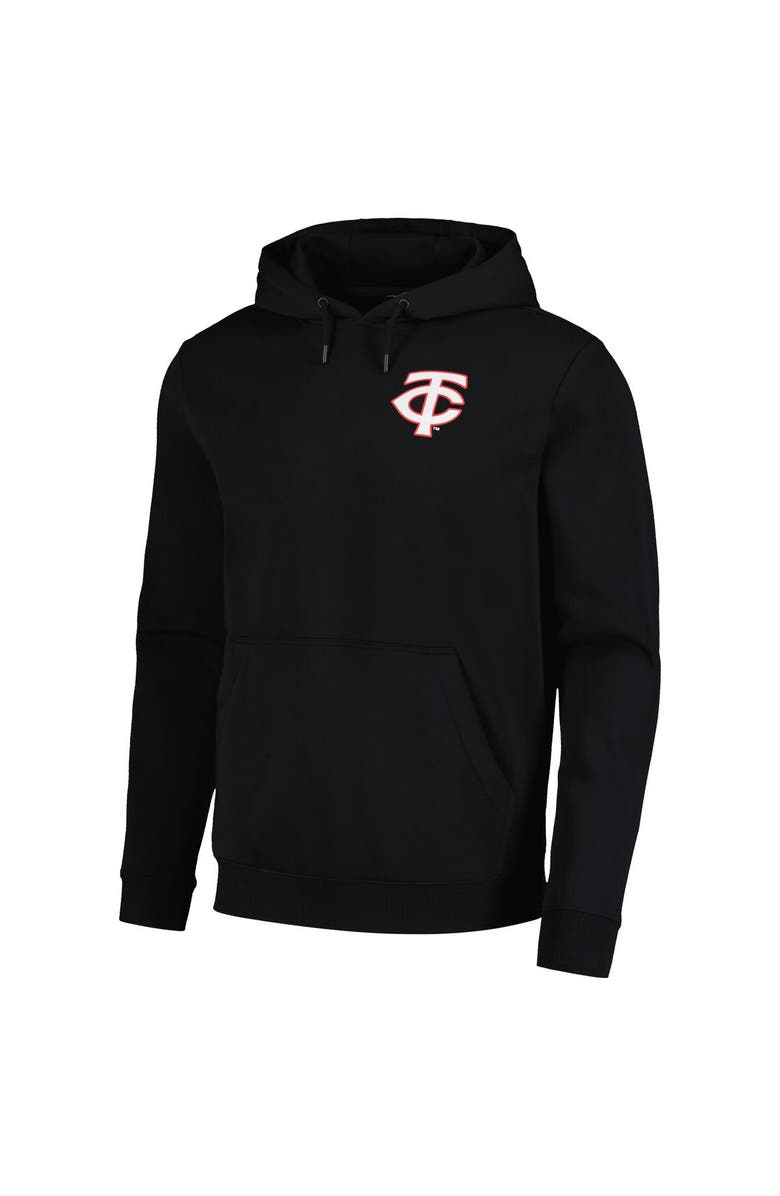 LEVELWEAR Men's Levelwear Black Minnesota Twins Podium Vintage Pullover Hoodie, Alternate, color, 