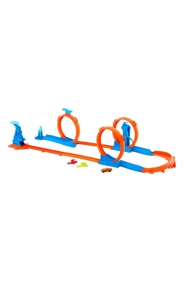 Hot Wheels Track Creator Triple Loop Speed Kit, Main, color, 