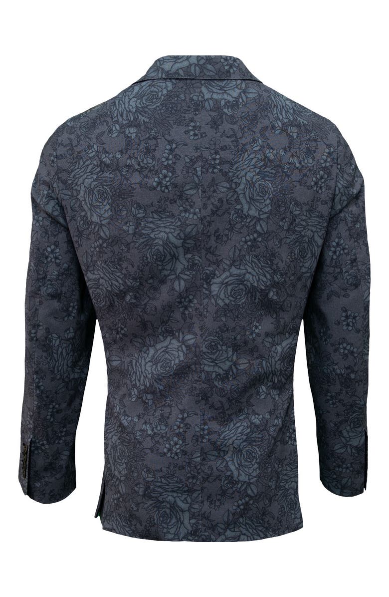 Lords of Harlech Judd Fully Lined Tailored Wool Blazer, Alternate, color, Roma Floral Char