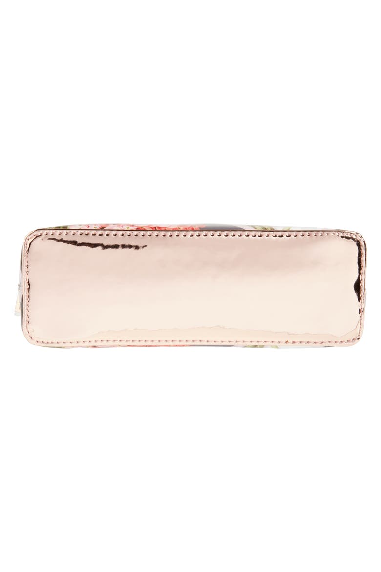 Ted Baker Genlee - Palace Gardens Cosmetics Bag, Alternate, color, DUSKY PINK