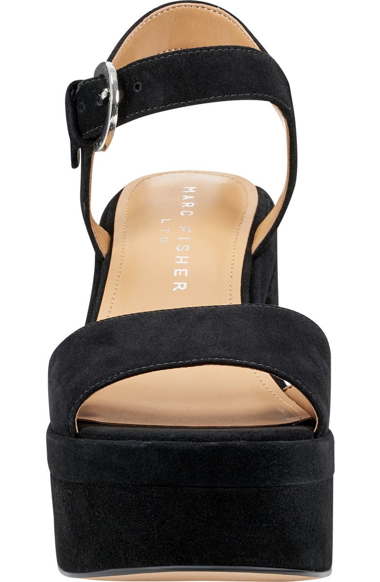 Marc Fisher LTD Normi Ankle Strap Platform Sandal, Alternate, color,