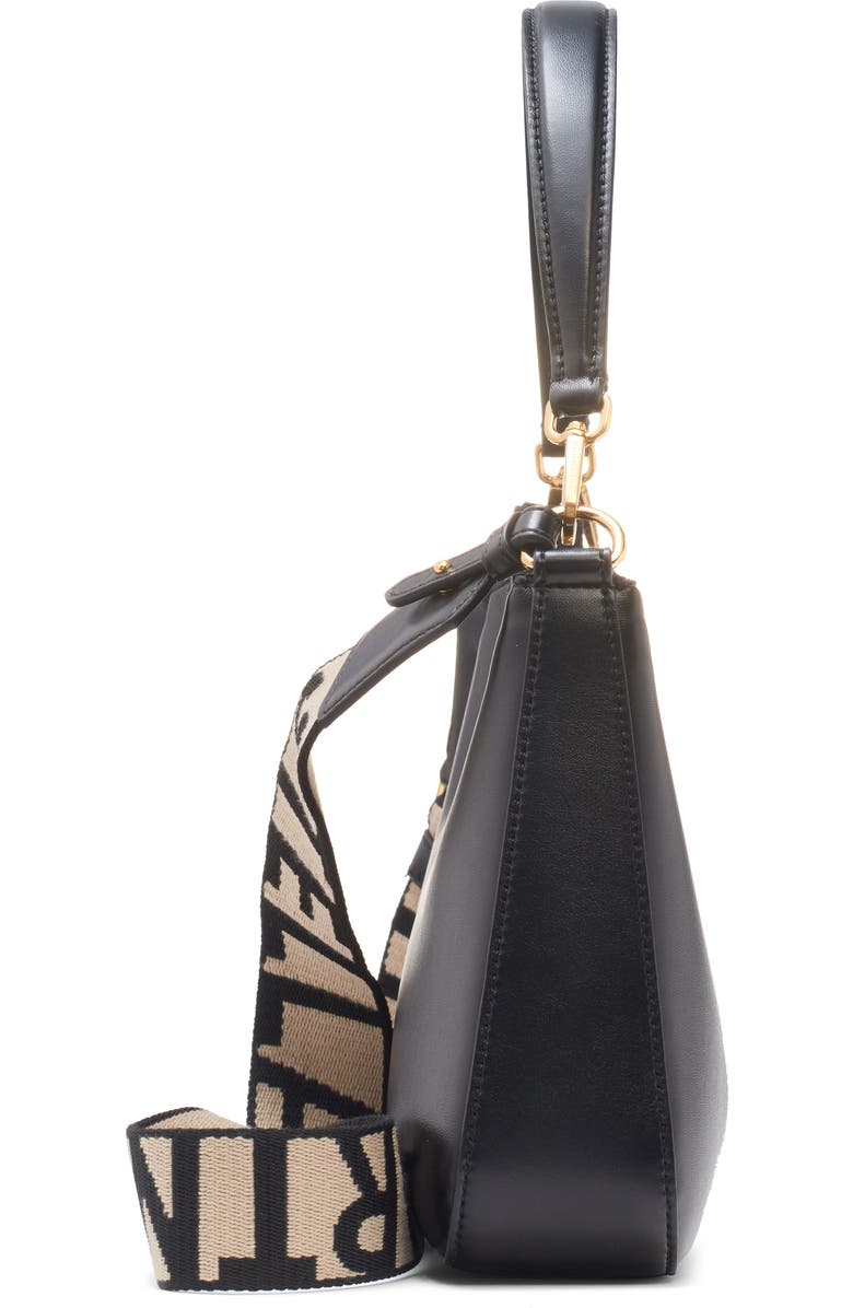 Stella McCartney Small Logo Leather Shoulder Bag, Alternate, color,