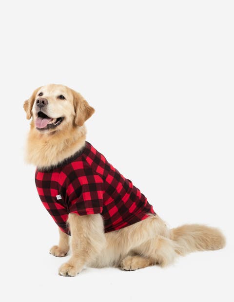 Dog Cotton Matching Family Holiday Pajamas