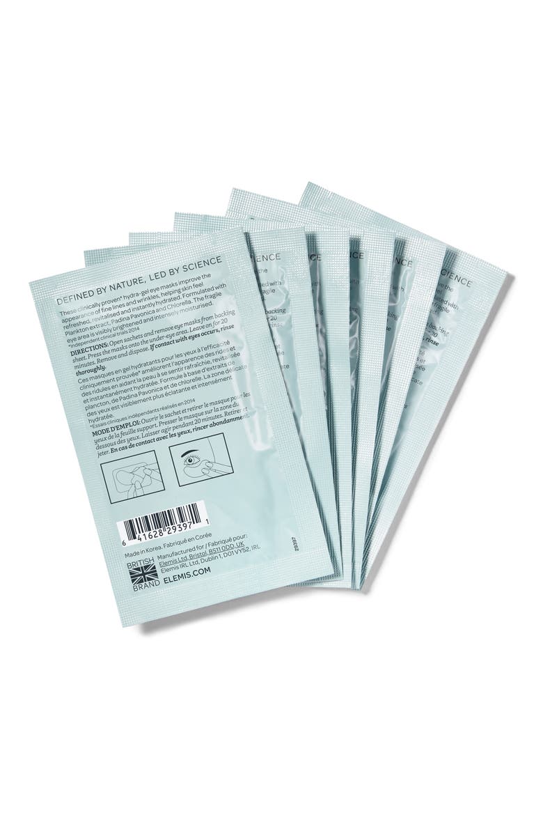 6-Pack Pro-Collagen Hydra-Gel Eye Masks, Alternate, color, NO COLOR