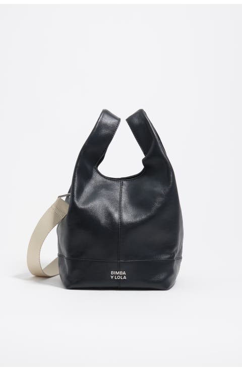 Medium Leather Tote Bag
