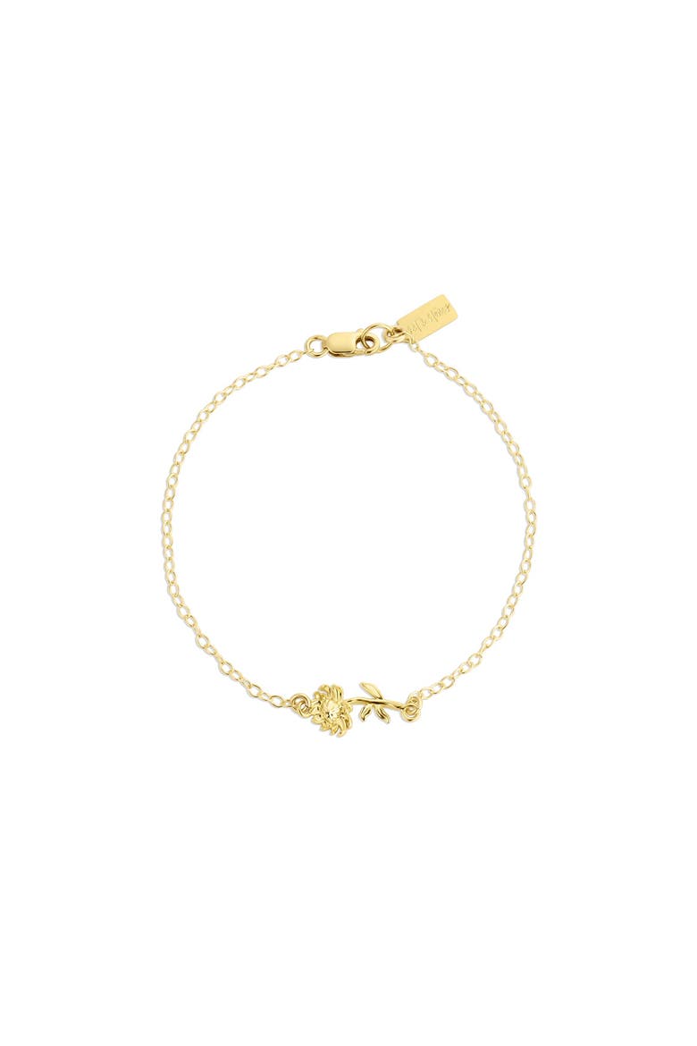 Elsie Birth Flower Bracelet, Main, color, Gold / November