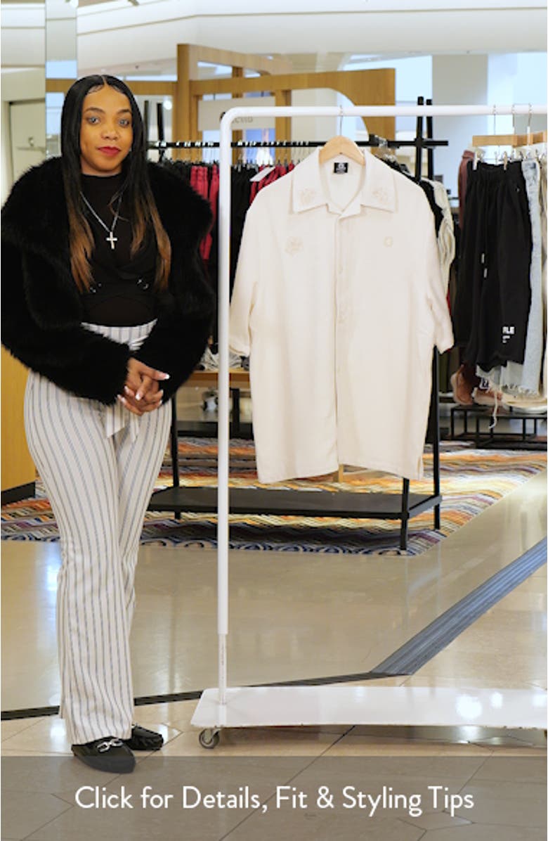 Daybreak Embroidered Camp Shirt, sales video thumbnail