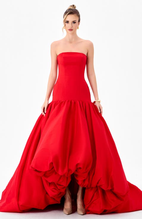 Allegra Strapless Balloon Gown