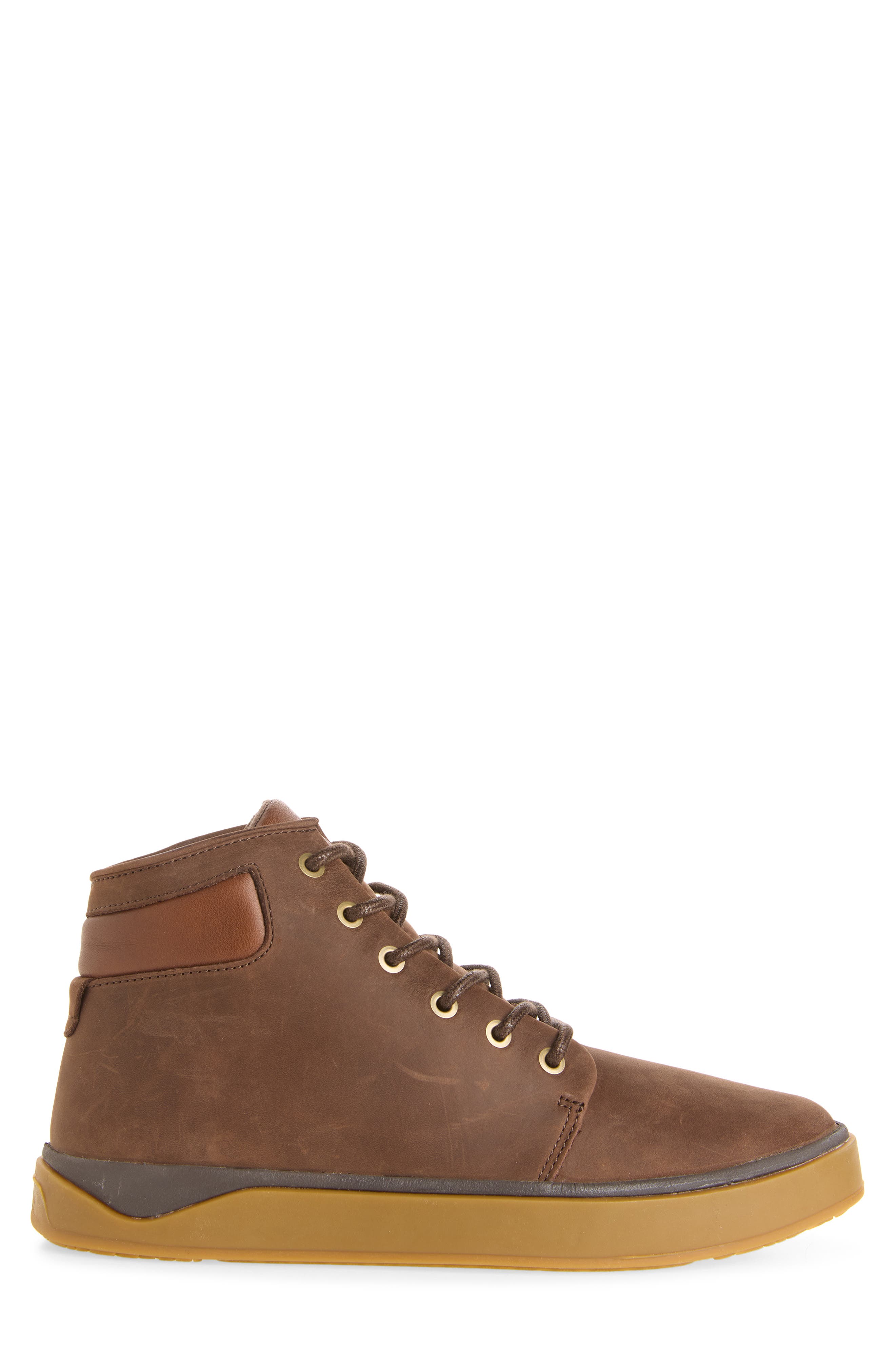 Kekaha Waterproof Leather Boot, Alternate, color, DK JAVA/ TOFFEE
