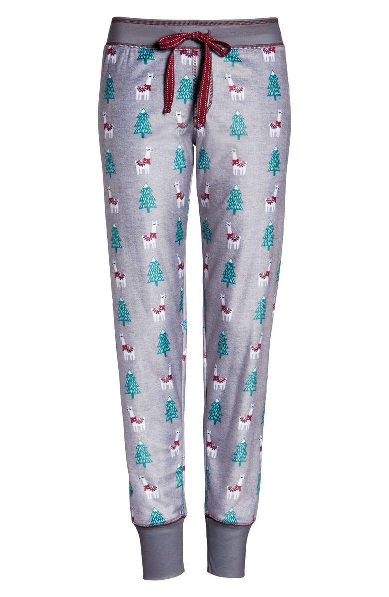 PJ Salvage Oh My Velour Pajama Pants, Alternate, color, 