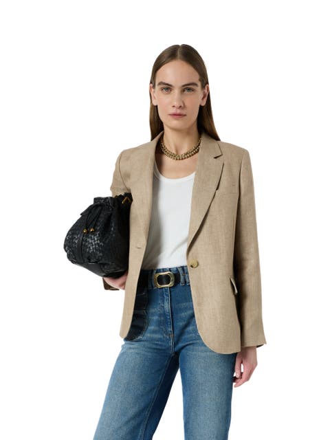 Taliya Linen Blazer