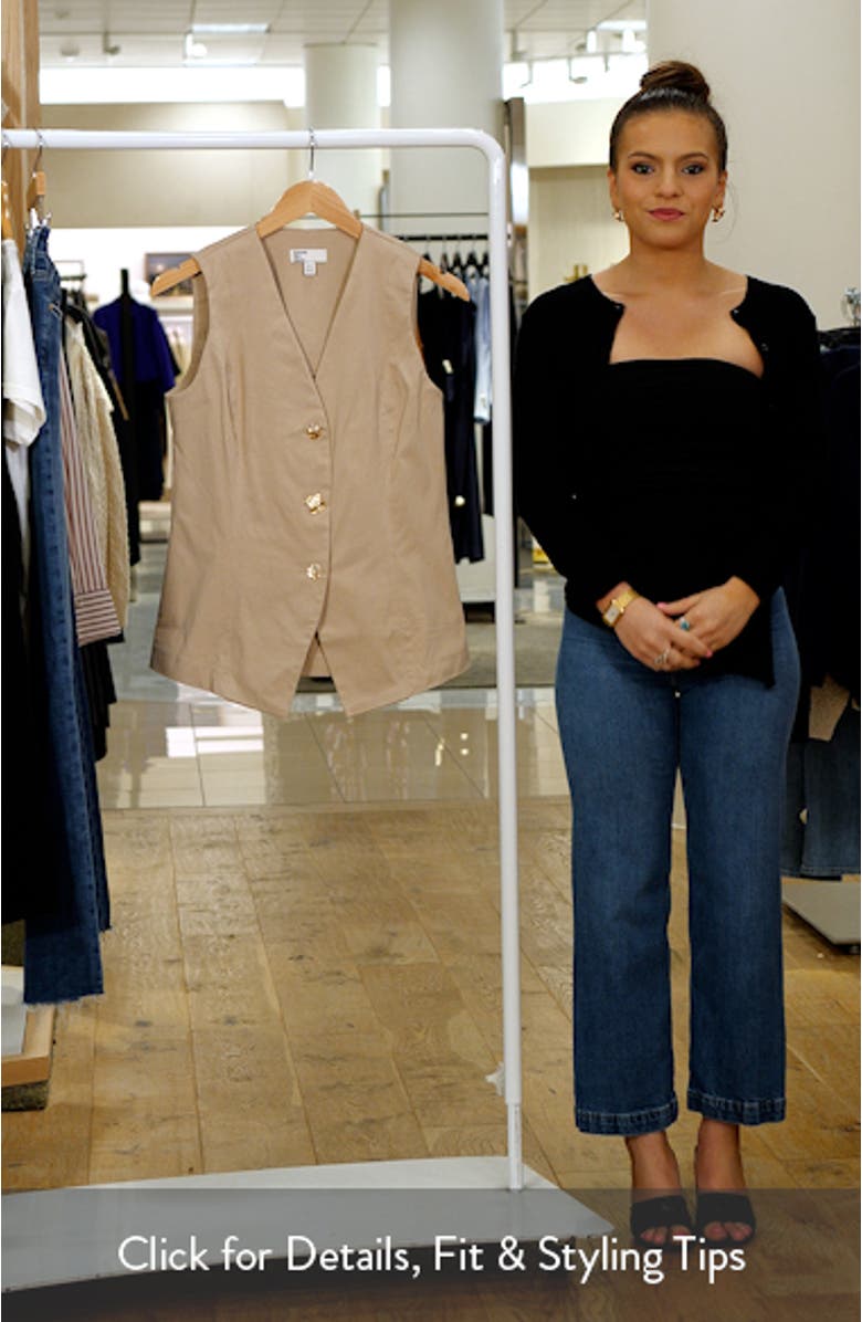 Button-Up Vest, sales video thumbnail