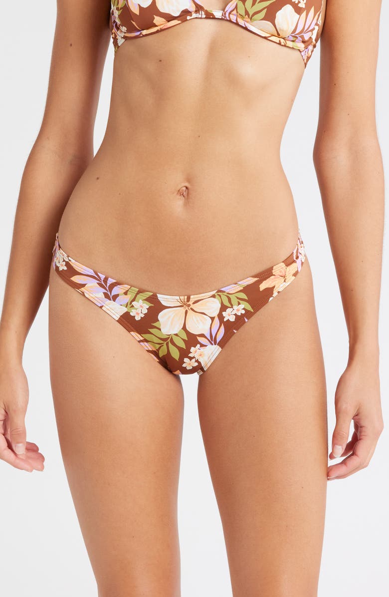 Billabong Jungle Bliss Hike Bikini Bottoms, Main, color,