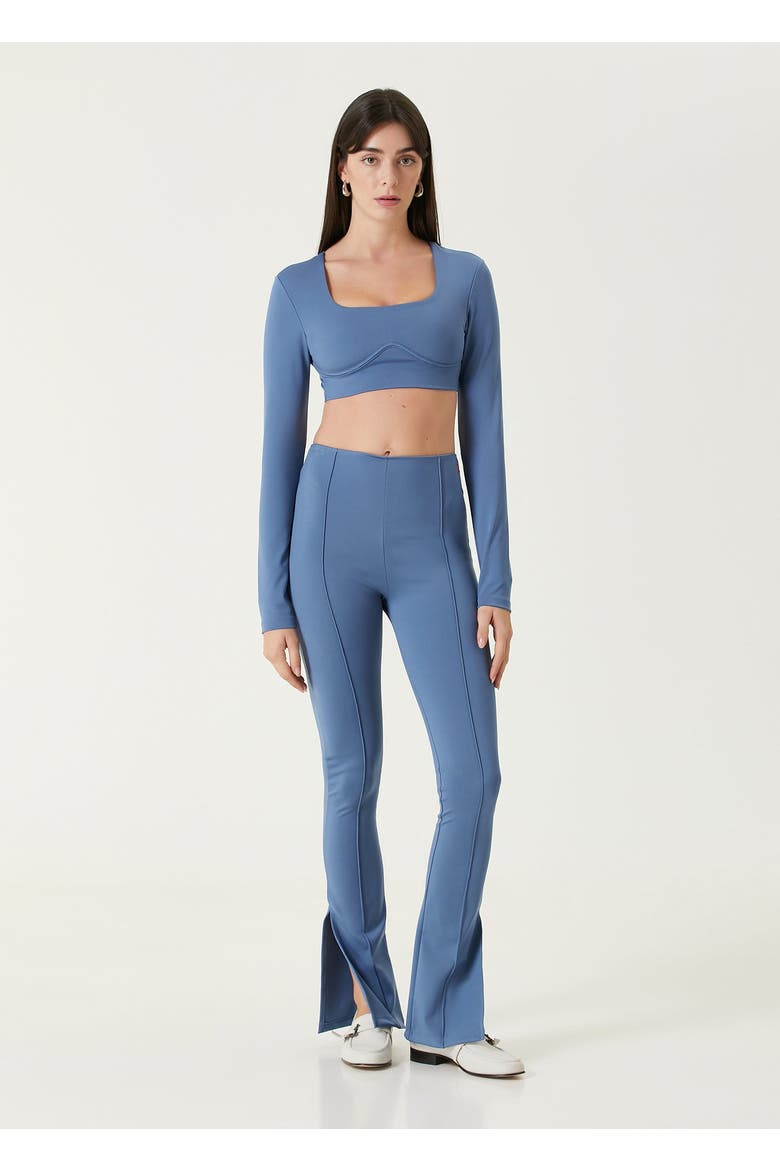 Free Heaven Yoga Legging, Alternate, color, blue
