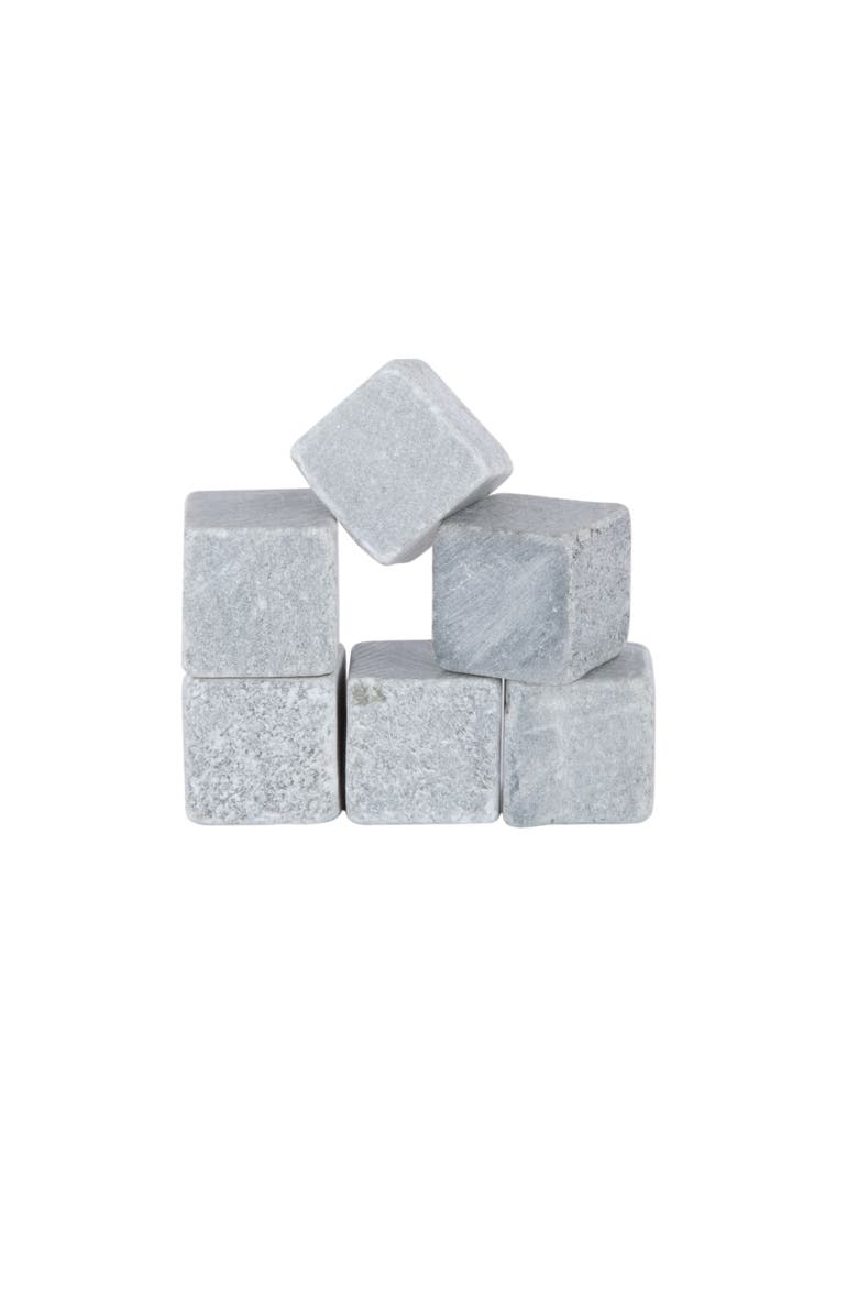 Viski Glacier Rocks Soapstone Cubes Set of 6, Alternate, color, Grey