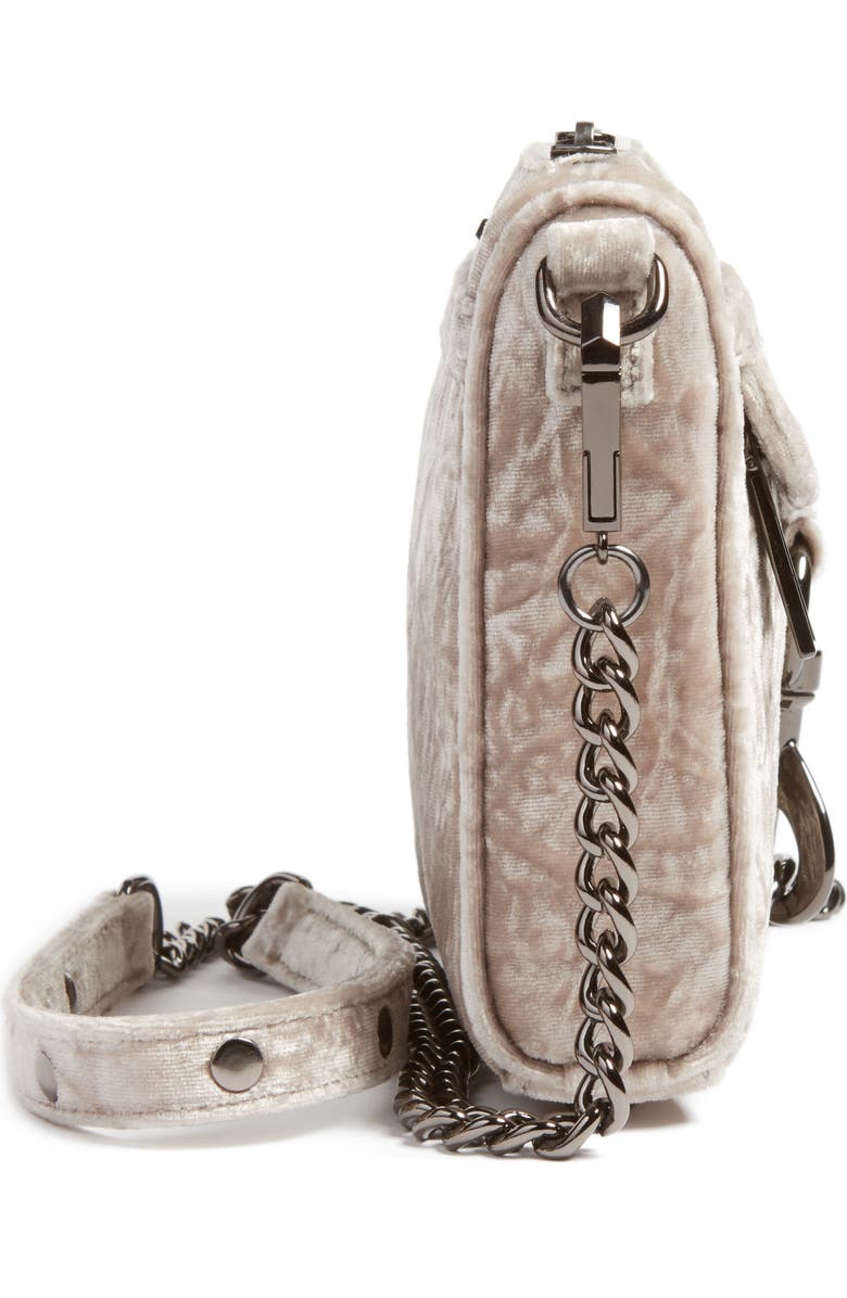 Rebecca Minkoff Mini MAC Velvet Convertible Crossbody Bag, Alternate, color,