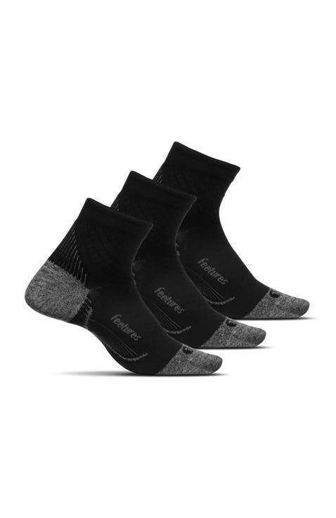 Plantar Fasciitis Relief Light Cushion Quarter Sock  Arch Support