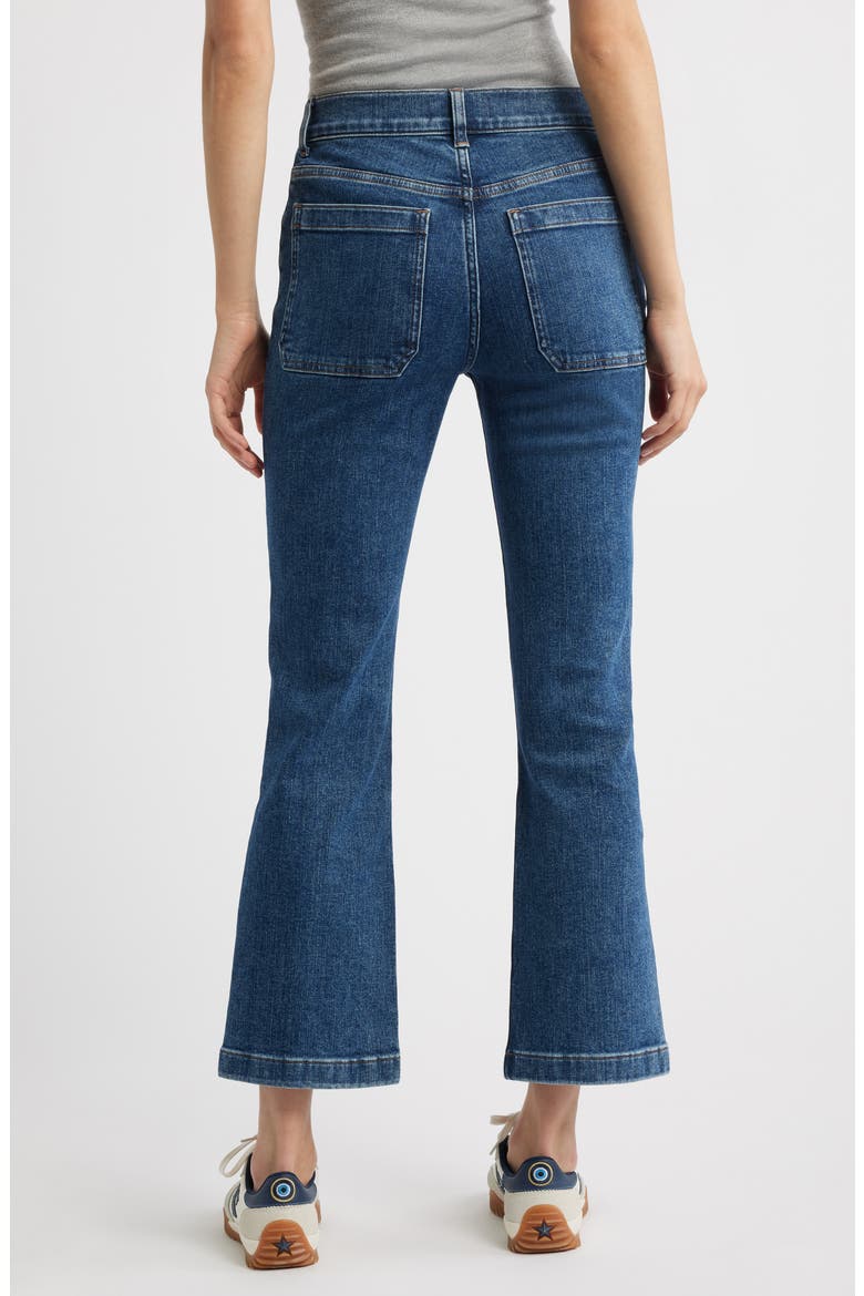 Kick Out Patch Pocket Crop Jeans, Alternate, color, HEBB WASH