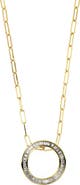 Bony Levy Ofira Large Circle of Life Pendant Necklace