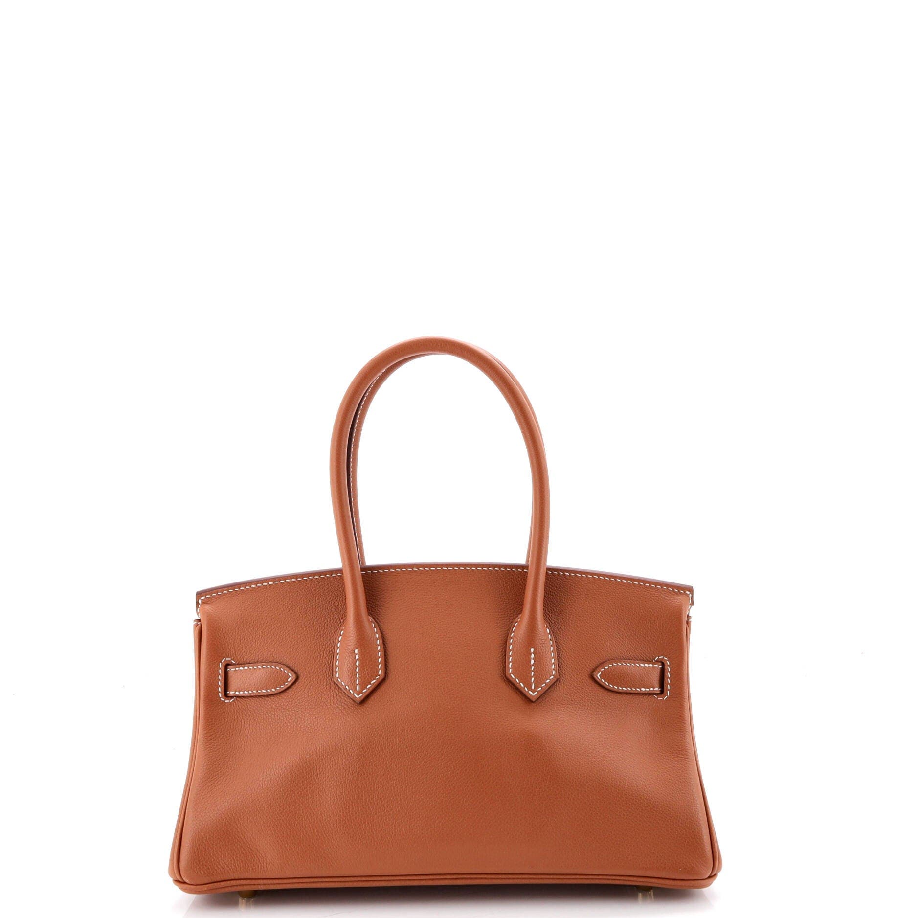 Pre-Owned Hermes Shoulder Light Birkin Bag Evercolor 29, Alternate, color, Gold