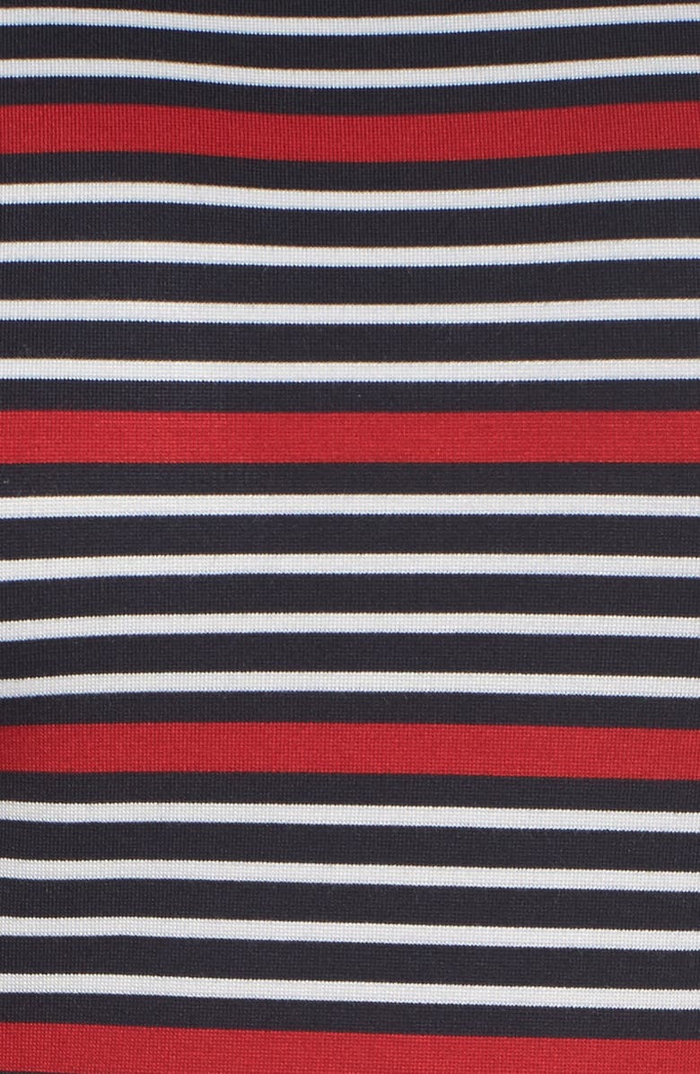 Felicity & Coco Scarlette Stripe Fit & Flare Dress, Alternate, color, 