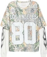 PacSun Division 80 Layered Cotton Graphic T-Shirt