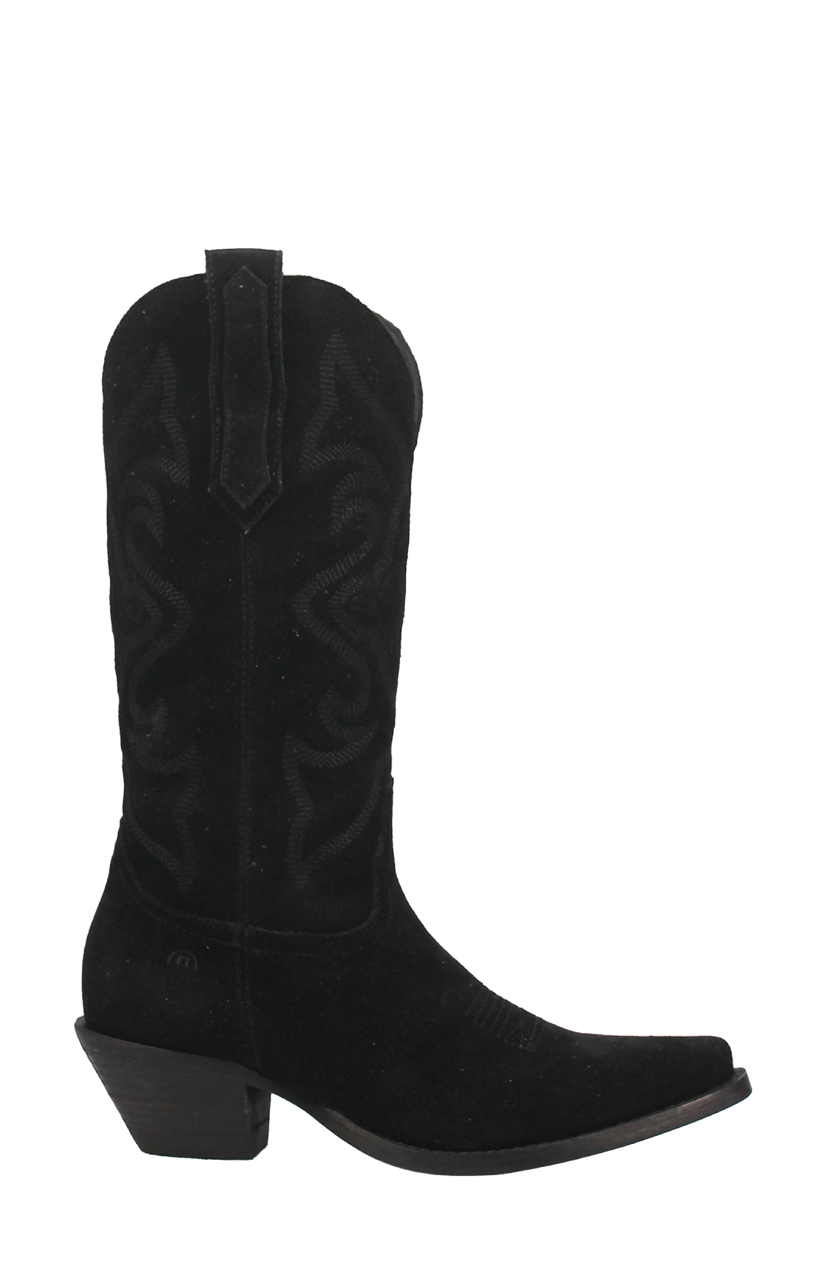 Dingo Out West Cowboy Boot, Alternate, color, Black