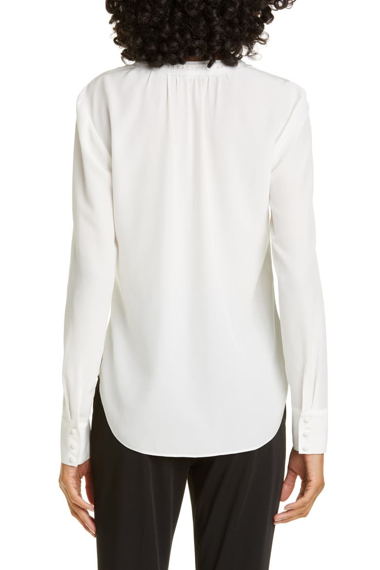 Marella Silk Blouse, Alternate, color, IVORY