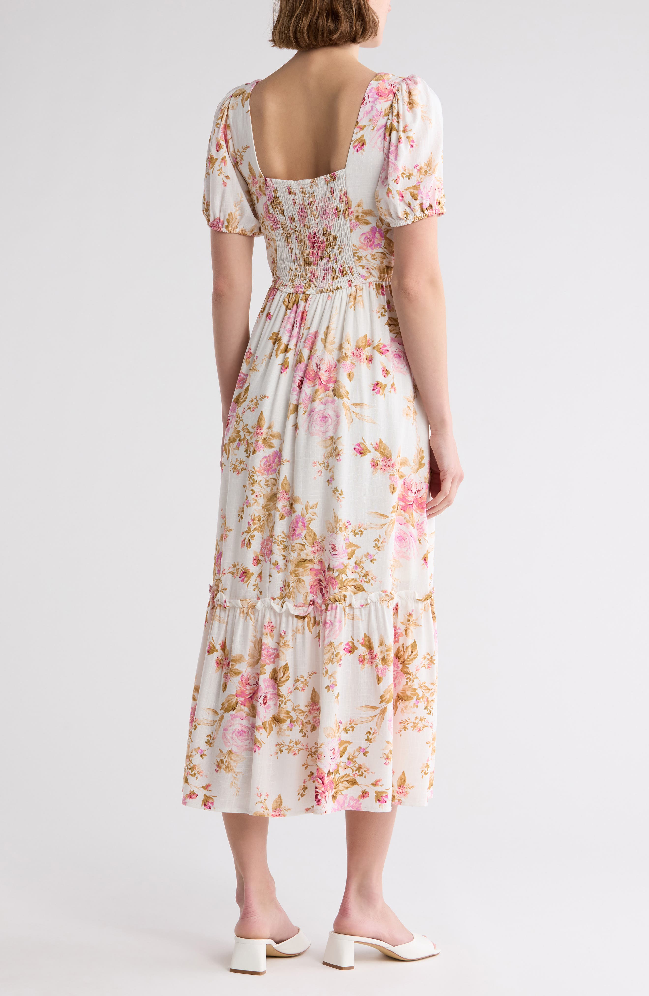 Floral Midi Dress - image 4