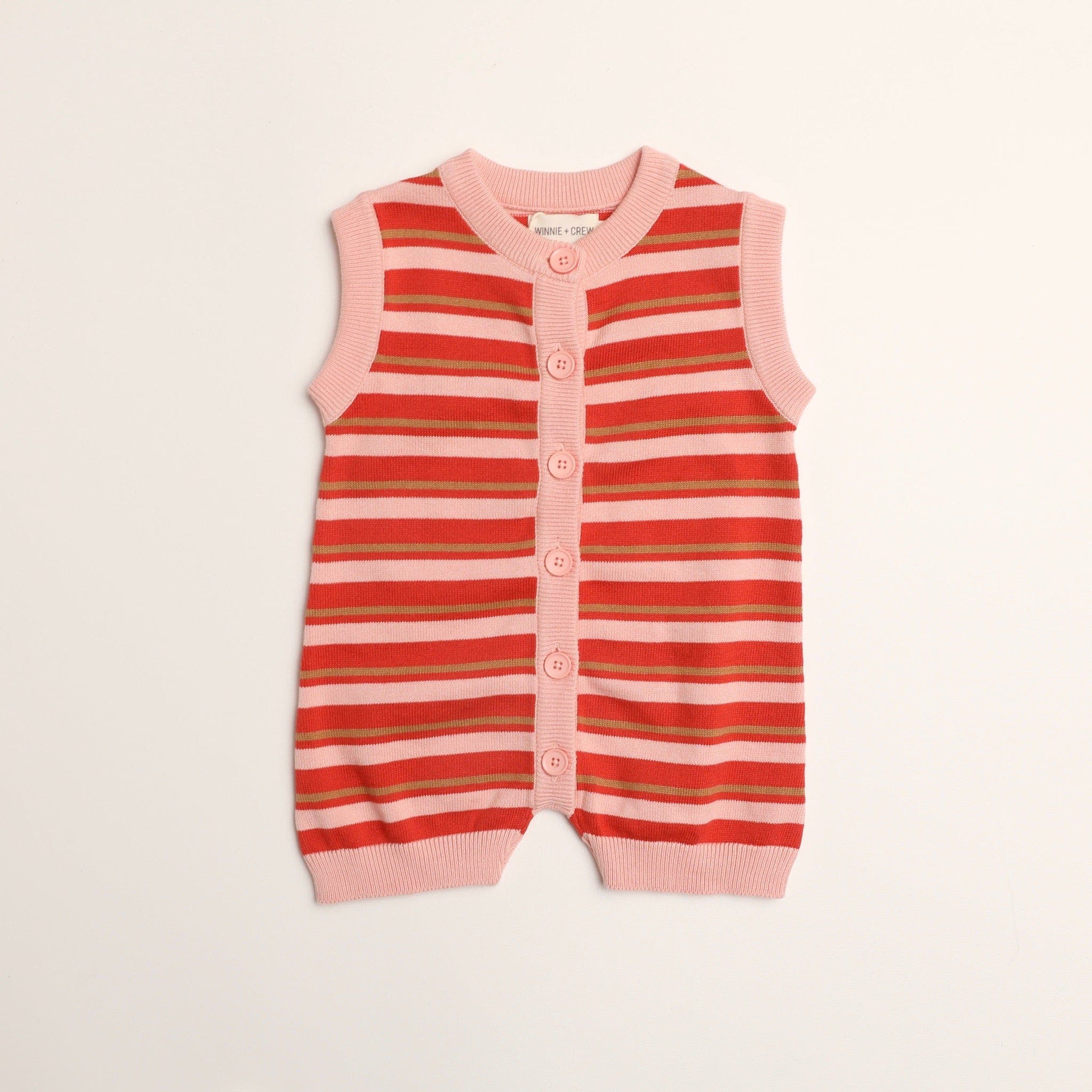 Red Blossom Stripe