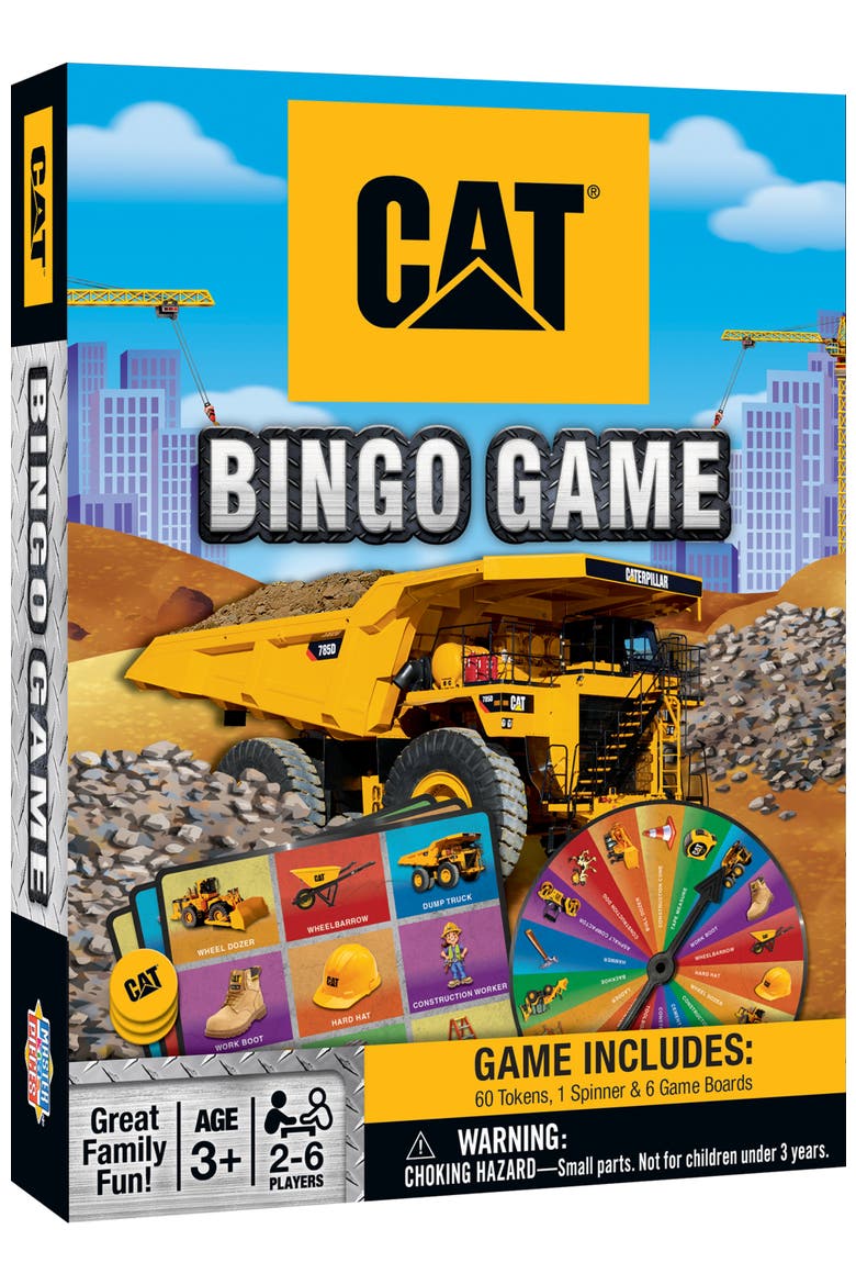 CAT - Caterpillar Bingo Game, Main, color, Multicolor
