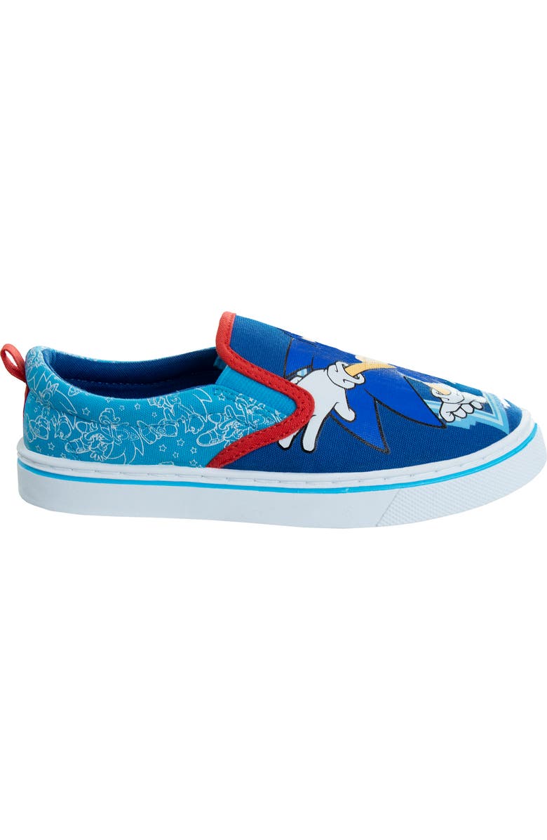 JOSMO Kids' Sonic the Hedgehog Slip-On Sneaker, Alternate, color,