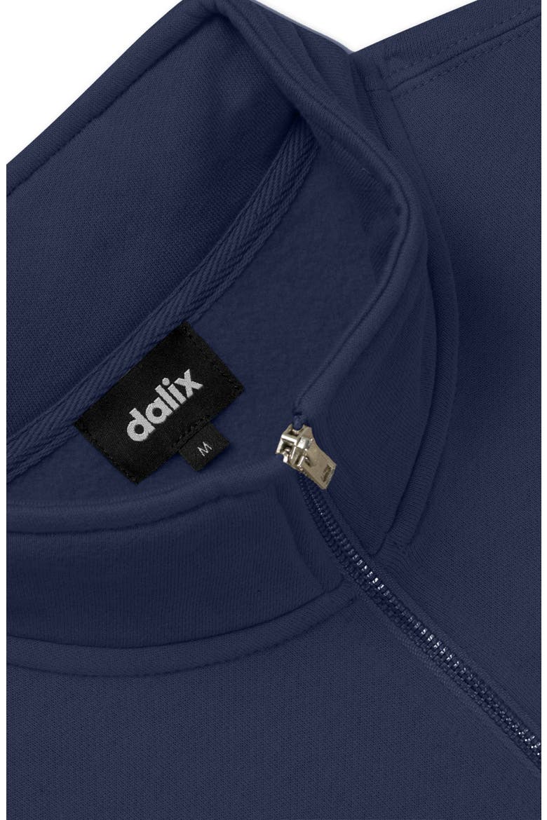 Mens Ghost Quarter Zip Pullover, Alternate, color, Navy