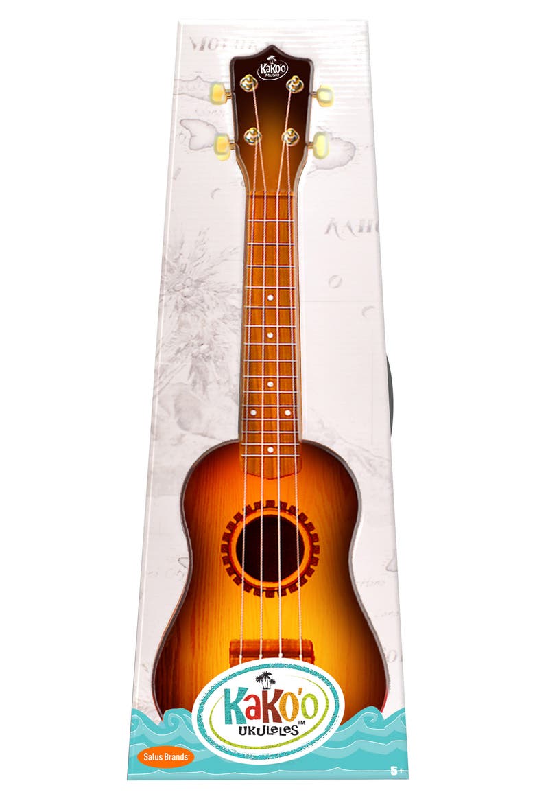 Kids' Soprano Ukulele Set, Alternate, color, BROWN