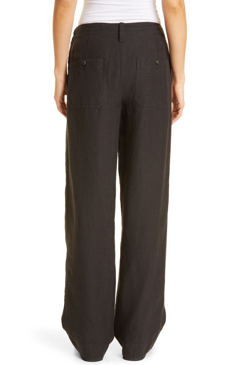 Vince Tie Front Pull-On Pants, Alternate, color,