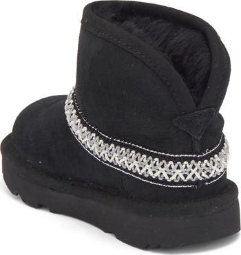 Kids' Classic Faux Fur Mini Crescent Boot
