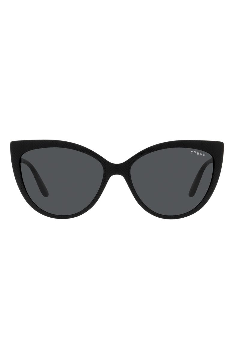 VOGUE 57mm Cat Eye Sunglasses, Main, color,