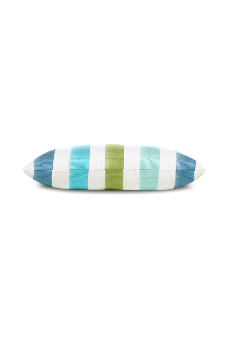 Rhodes Stripe Indoor & Outdoor Woven Accent Pillow, Alternate, color, Multi