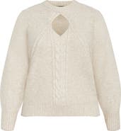 City Chic Salem Cutout Sweater