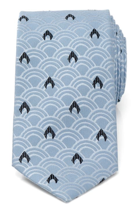 DC Aquaman Silk Blend Tie