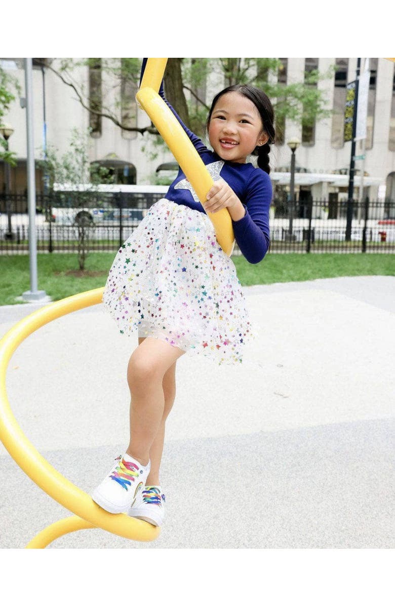 Lola + The Boys Shining Star Fairydust Tutu Dress, Alternate, color, Multicolor