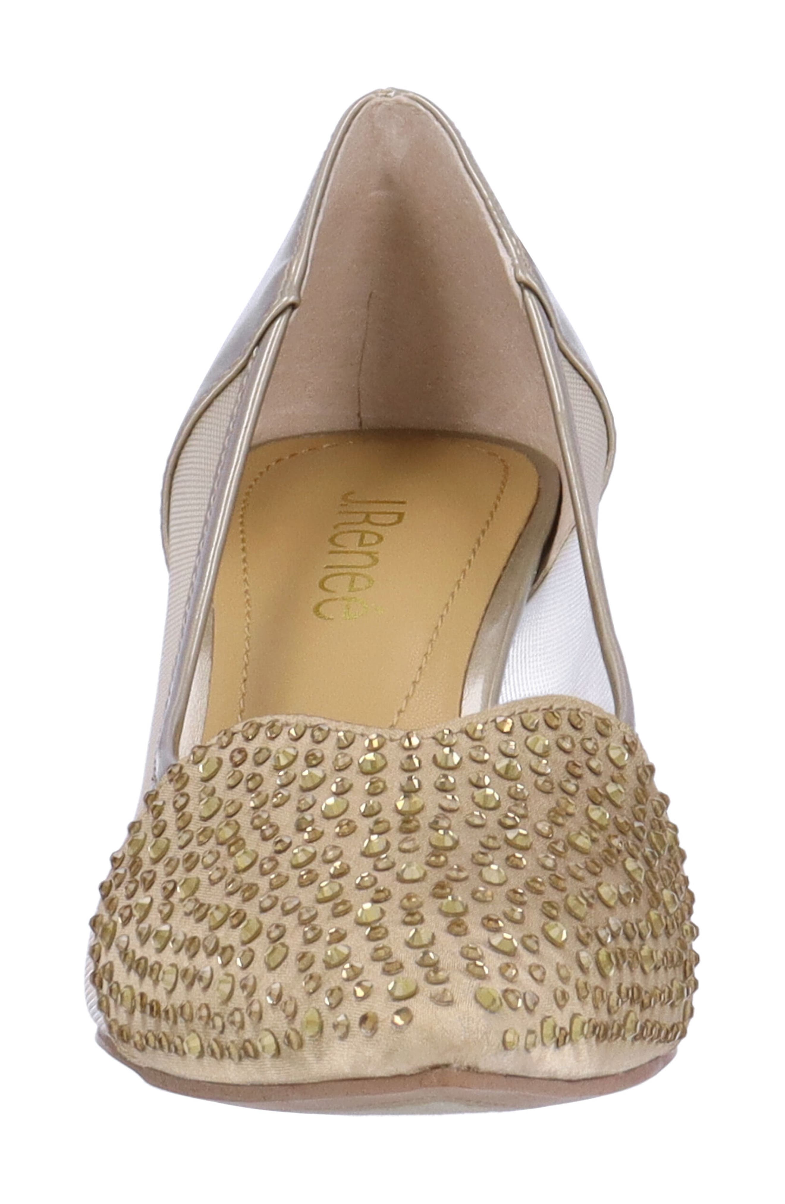 J. Reneé Coopid Pointed Toe Pump, Alternate, color, Beige