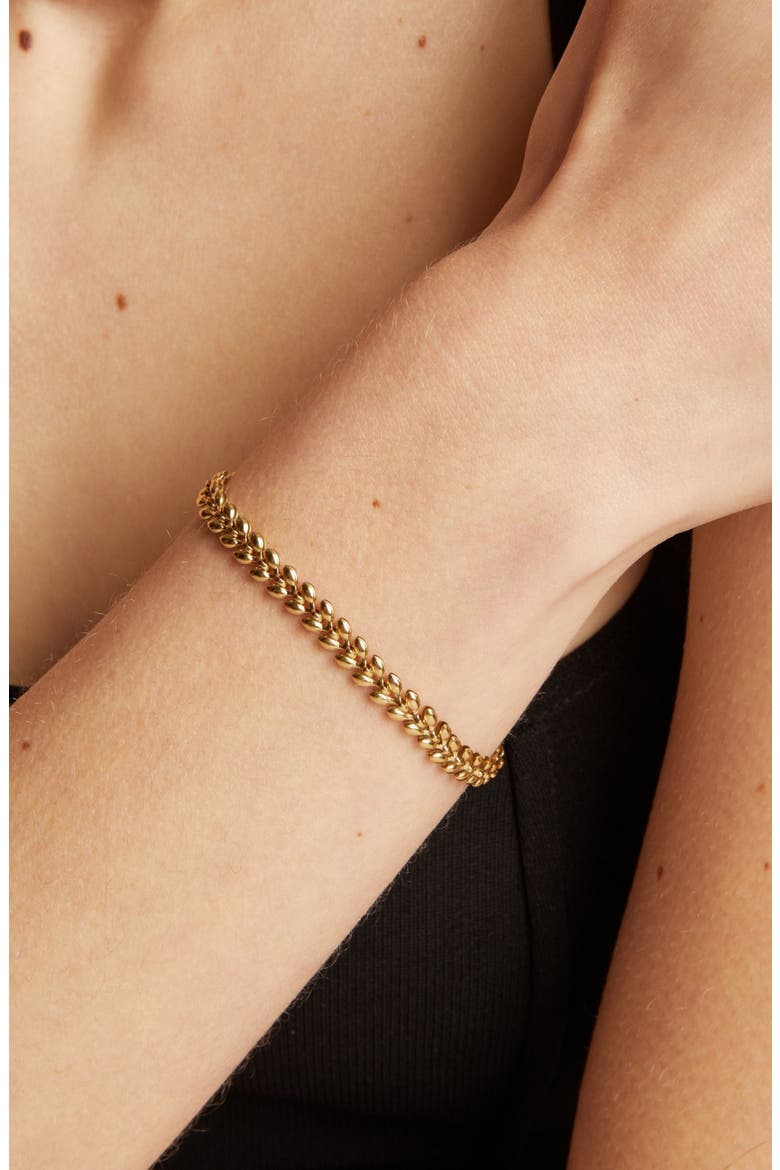 Delfina Bracelet, Alternate, color, Yellow