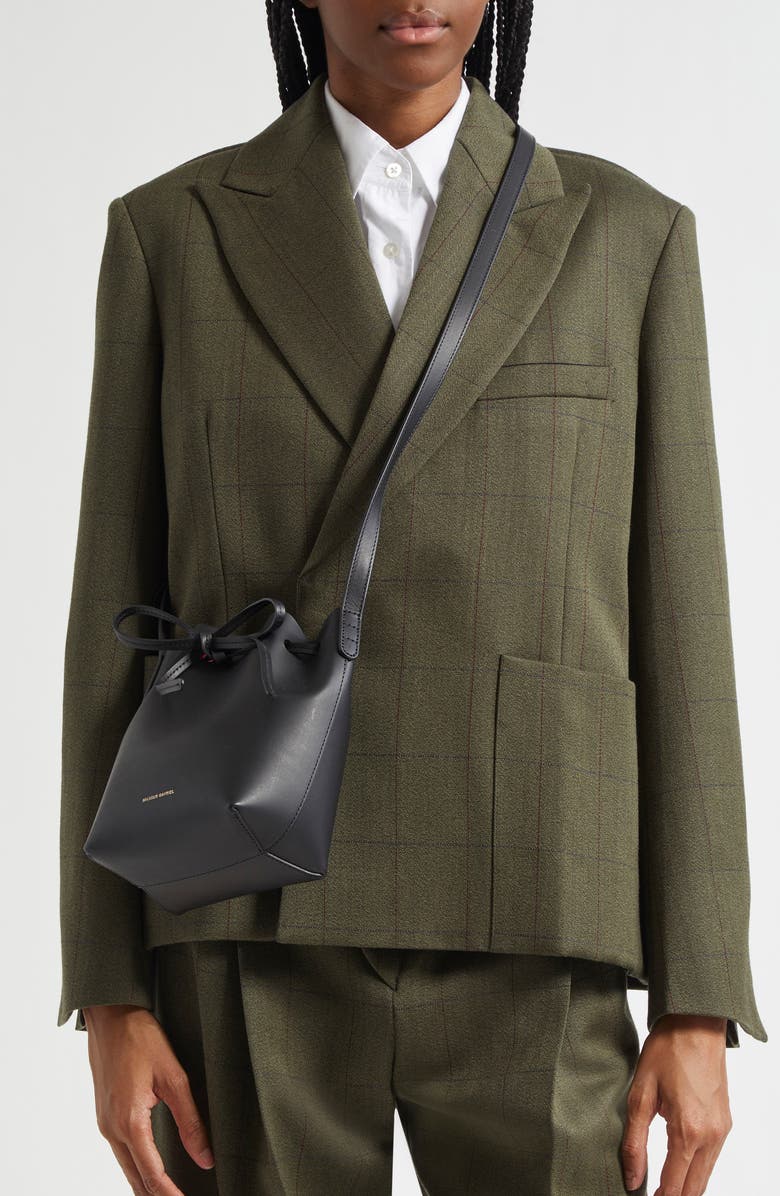 Mansur Gavriel Mini Mini Leather Bucket Bag, Alternate, color,