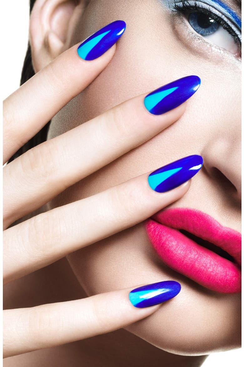 'Blue Iris' Nail Lacquer, Alternate, color, BLUE IRIS